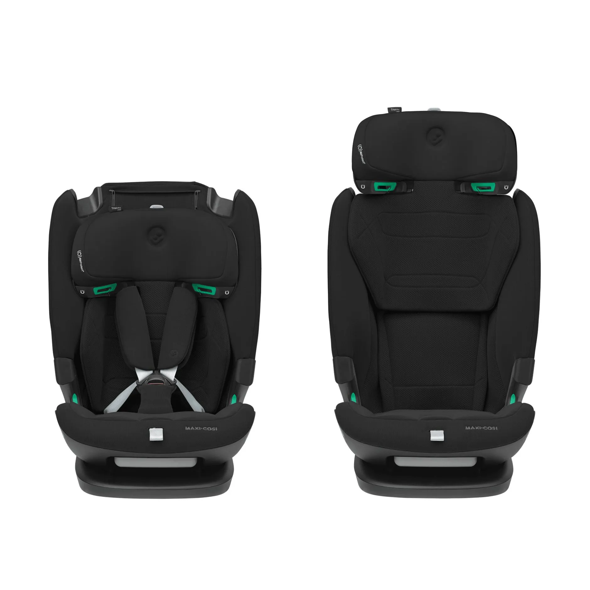 MAXI-COSI Titan Pro² i-Size Authentic Black*Kinder Kindersitze Isofix|Kindersitze 9-36 Kg, Gruppe 1/2/3