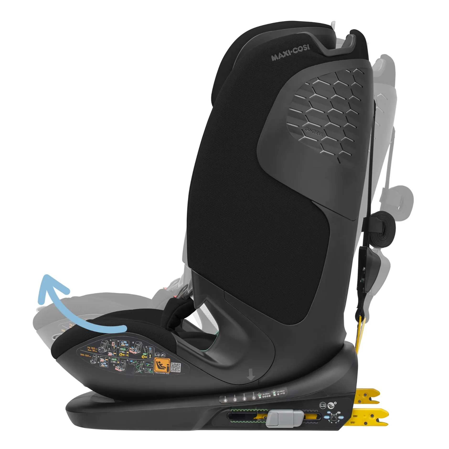 MAXI-COSI Titan Pro² i-Size Authentic Black*Kinder Kindersitze Isofix|Kindersitze 9-36 Kg, Gruppe 1/2/3