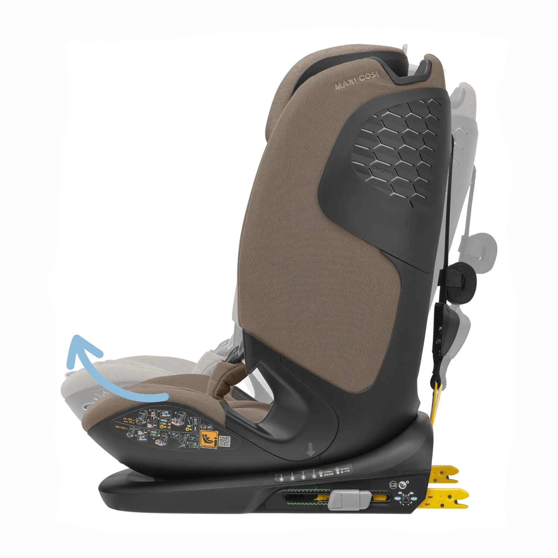 MAXI-COSI Titan Pro² i-Size Authentic Truffle*Kinder Kindersitze Isofix|Kindersitze 9-36 Kg, Gruppe 1/2/3