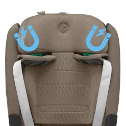 MAXI-COSI Titan Pro² i-Size Authentic Truffle*Kinder Kindersitze Isofix|Kindersitze 9-36 Kg, Gruppe 1/2/3
