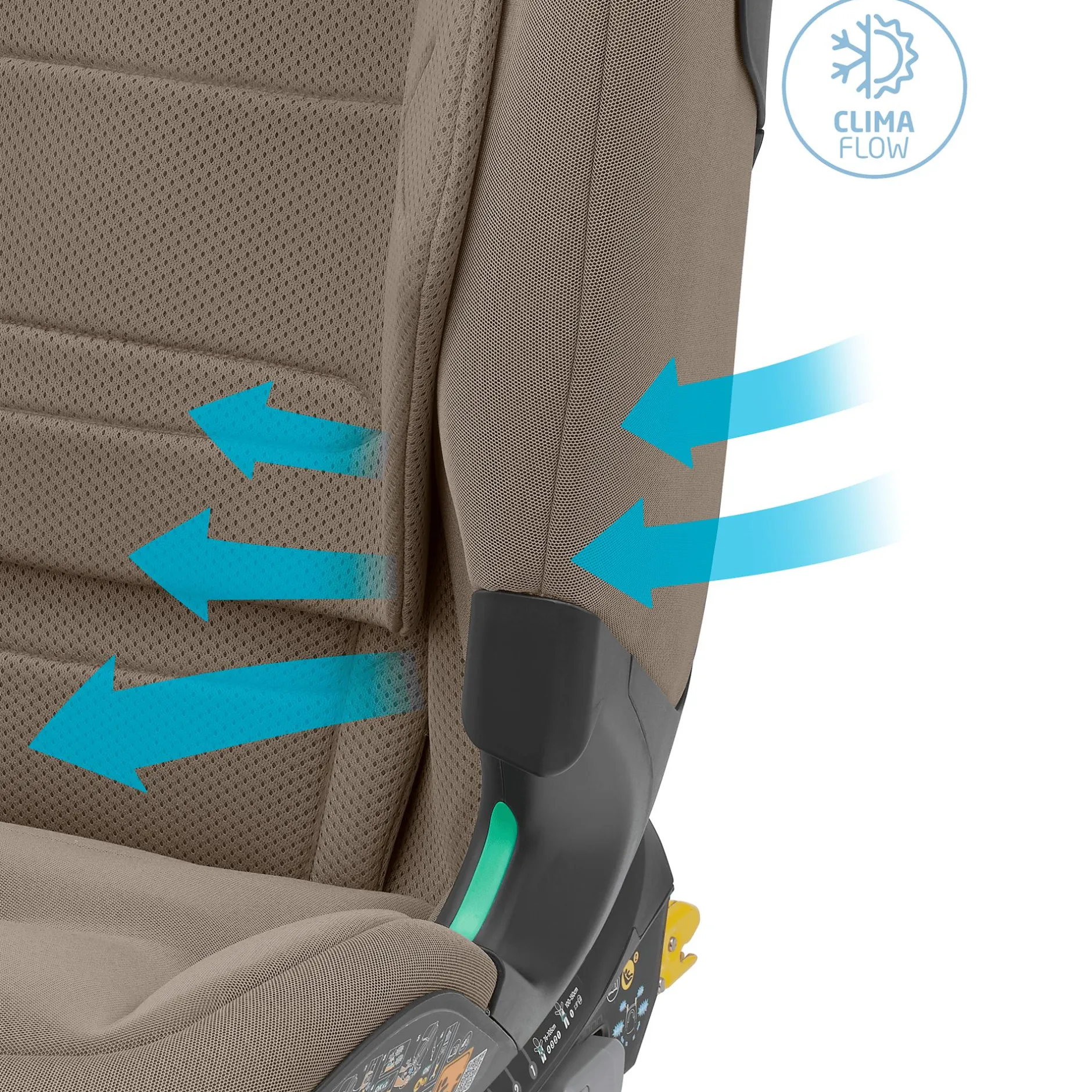 MAXI-COSI Titan Pro² i-Size Authentic Truffle*Kinder Kindersitze Isofix|Kindersitze 9-36 Kg, Gruppe 1/2/3