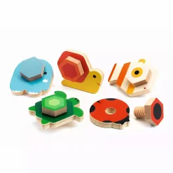 DJECO TournaBasic*Kinder Holzspielzeug