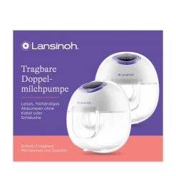 Lansinoh tragbare Doppelmilchpumpe* Milchpumpen