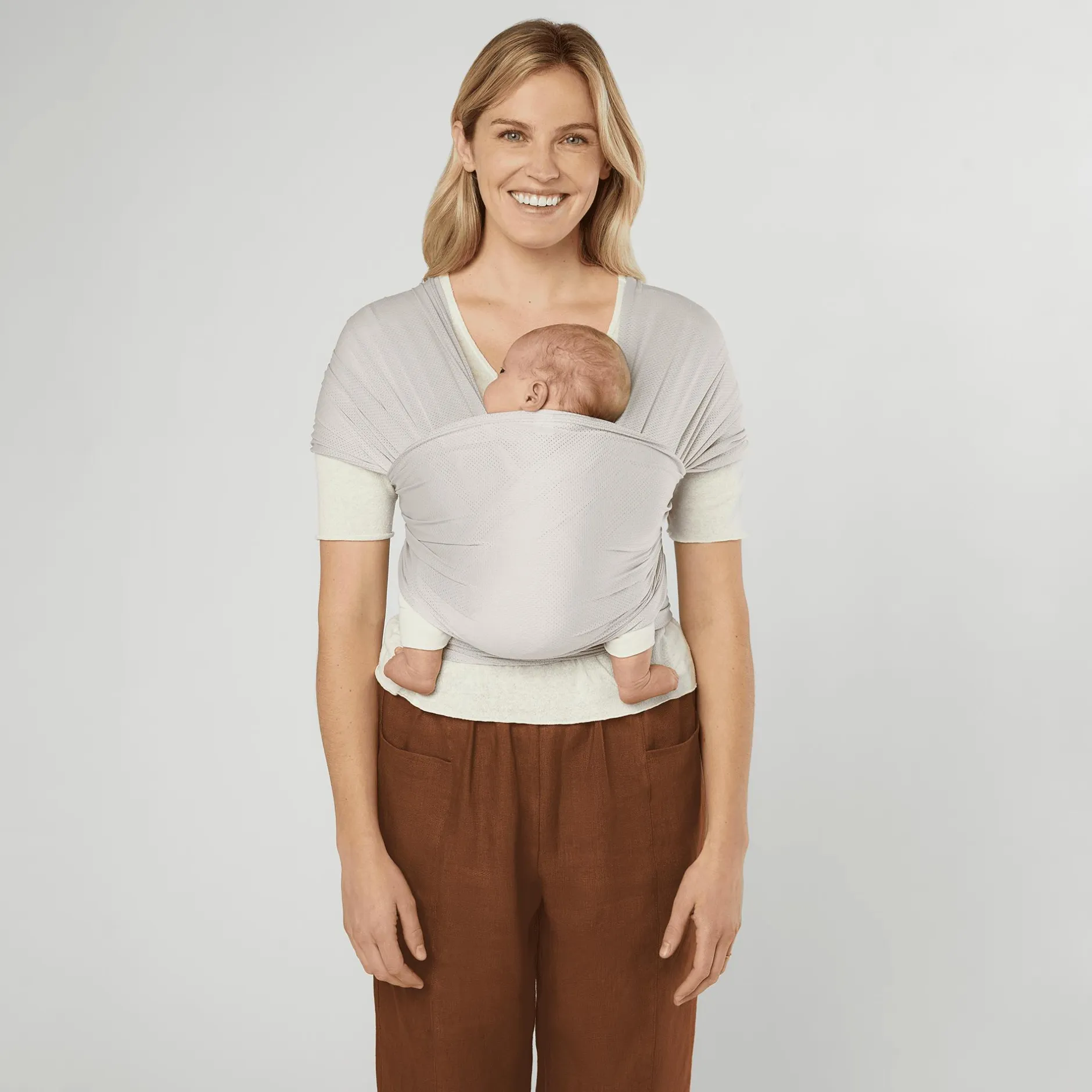 ERGObaby Tragetuch Aura Mesh Soft Grey* Tragetücher