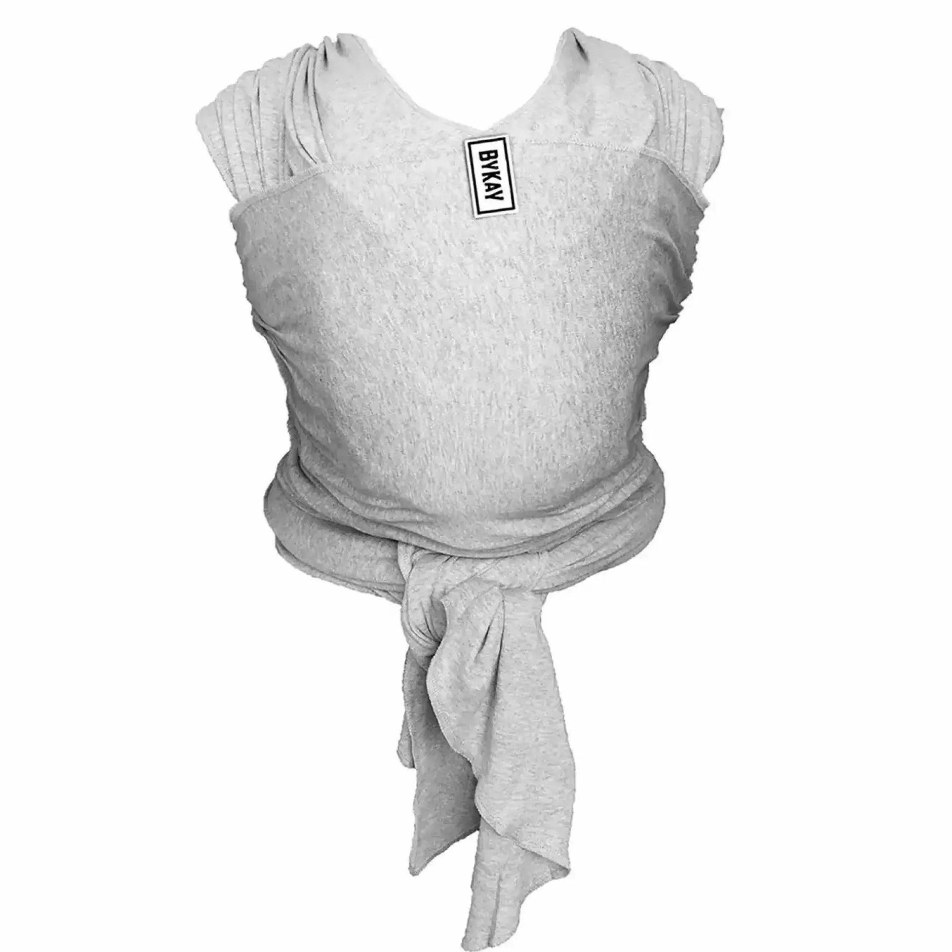 BYKAY Tragetuch Stretchy Wrap Grey Melange* Tragetücher