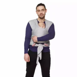 BYKAY Tragetuch Stretchy Wrap Grey Melange* Tragetücher