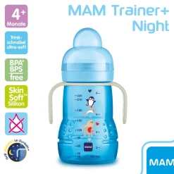 MAM Trainer+ Night Elefant 220ml* Flaschen & Sauger