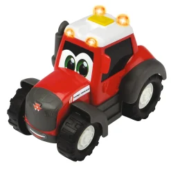 DICKIE TOYS Traktor ABC Massey Ferguson Animal Trailer*Kinder Lernspielzeug