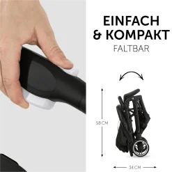 hauck Travel N Care Black*Kinder Reisebuggys|Buggys