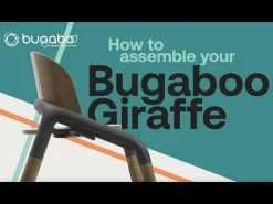 bugaboo Tray Giraffe Black* Hochstuhl Zubehör