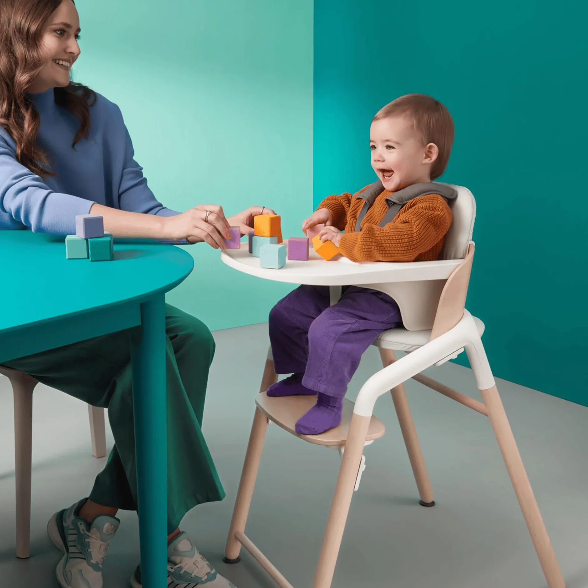 bugaboo Tray Giraffe White* Hochstuhl Zubehör
