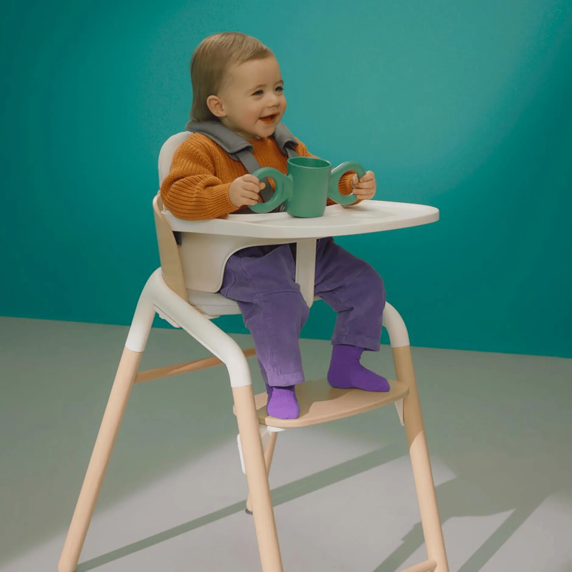 bugaboo Tray Giraffe White* Hochstuhl Zubehör