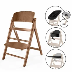 cybex Treppenhochstuhl Click & Fold 4 in 1 All Natural Dark* Treppenhochstühle