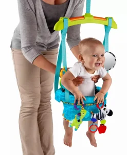 BrightStarts Türhopser Bounce 'n Spring Deluxe*Kinder Lauflernwagen