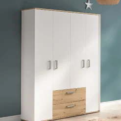 Mu00e4usbacher 4-türiger Kleiderschrank Celina* Kleiderschränke