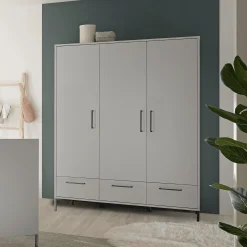 Mu00e4usbacher 3-türiger Kleiderschrank Olaf* Kleiderschränke