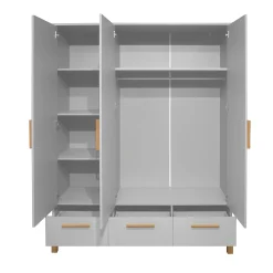 Mu00e4usbacher 3-türiger Kleiderschrank Olivia* Kleiderschränke