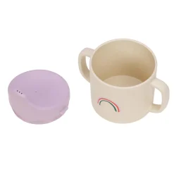 Lu00c4SSIG Trinkbecher Happy Rascals Heart Lavender* Flaschen & Sauger