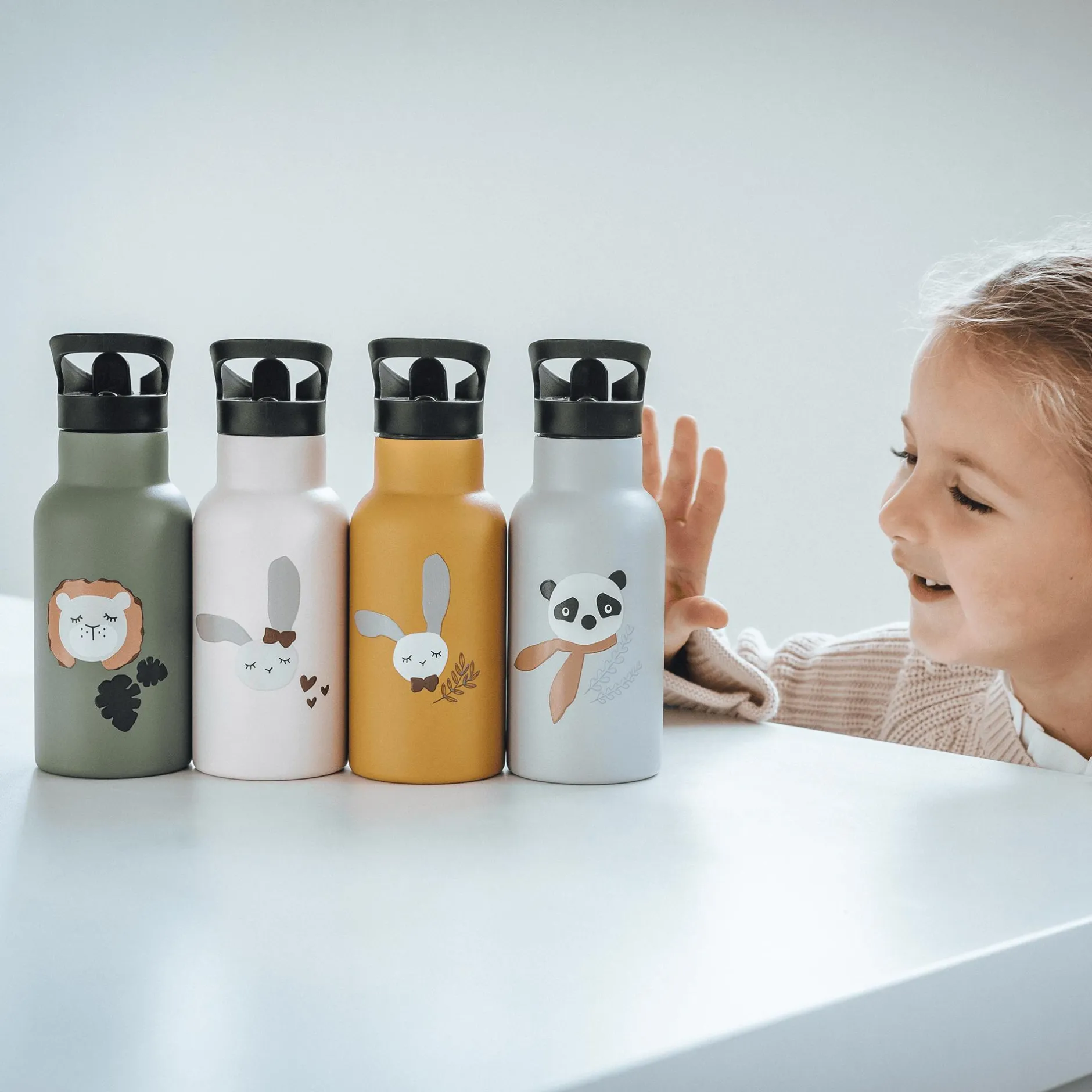 kikadu Trinkflasche Hase Rosa* Flaschen & Sauger