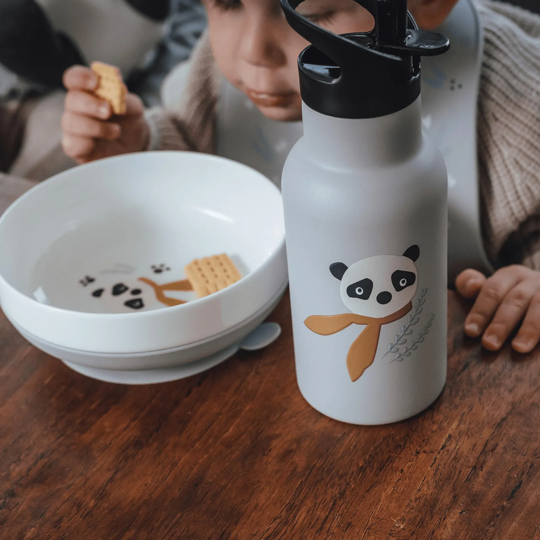 kikadu Trinkflasche Panda* Flaschen & Sauger