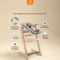 STOKKE Trio Set Tripp Trapp® Buche Natural* Treppenhochstühle