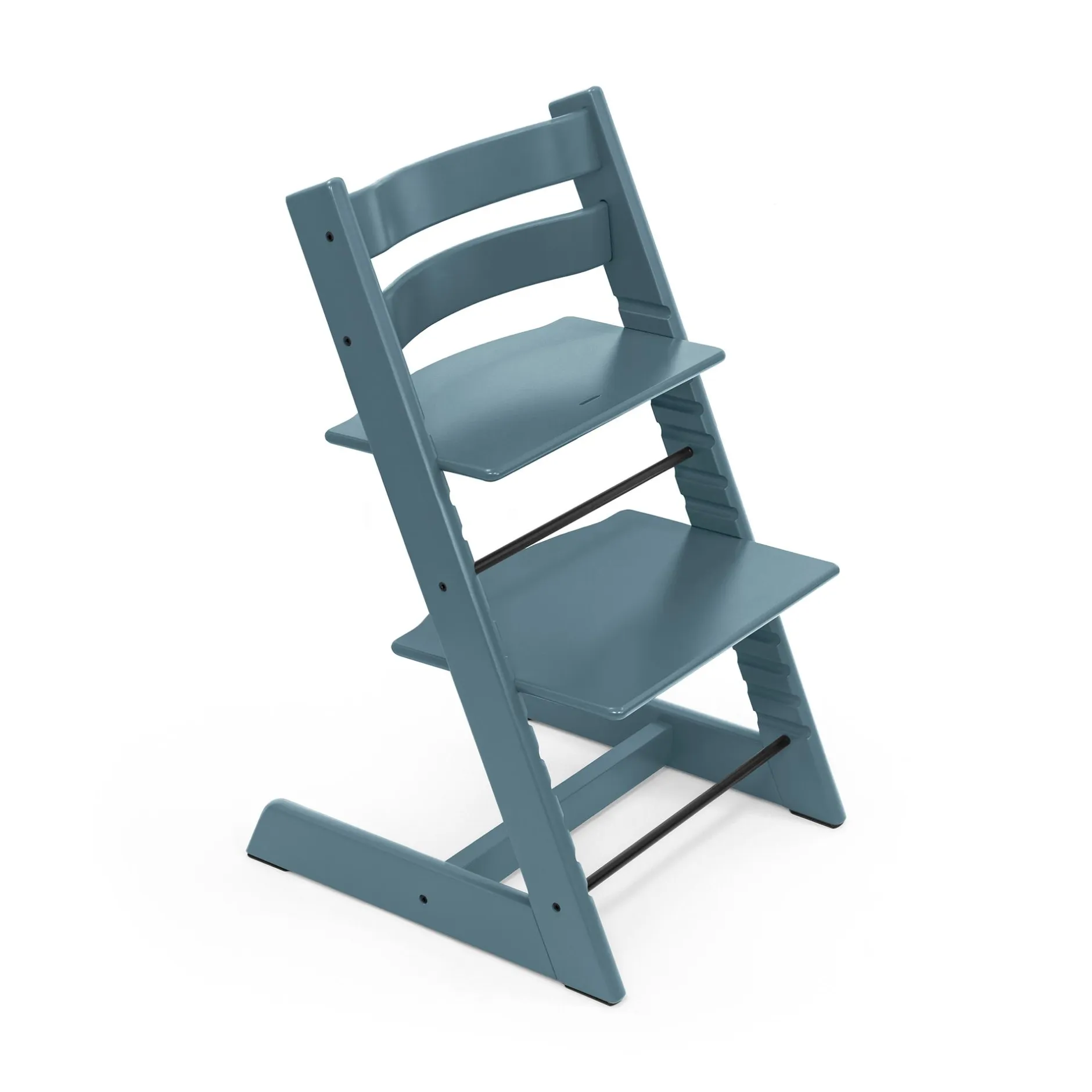 STOKKE Tripp Trapp® Buche Fjord Blue* Treppenhochstühle