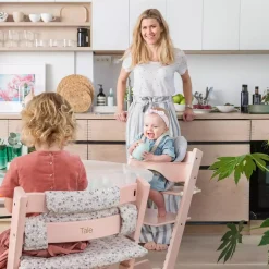 STOKKE Tripp Trapp® Buche Serene Pink* Treppenhochstühle
