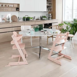 STOKKE Tripp Trapp® Buche Serene Pink* Treppenhochstühle
