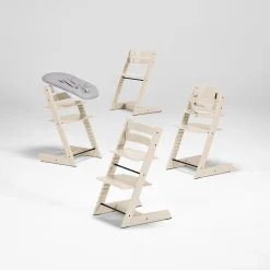 STOKKE Tripp Trapp® Buche Vanilla White* Treppenhochstühle