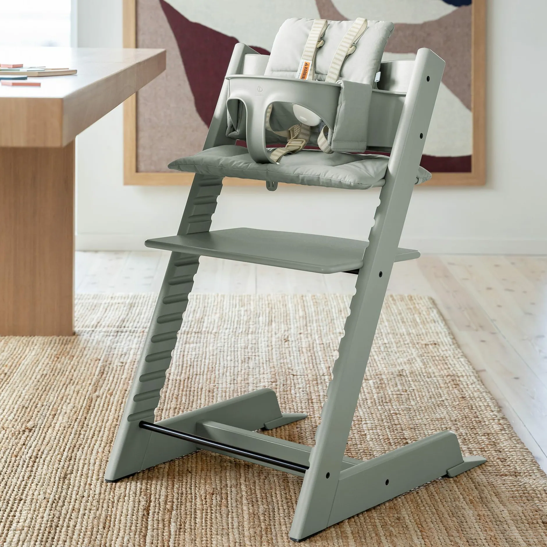 STOKKE Tripp Trapp® Kissen Glacier Green 2025* Hochstuhl Zubehör