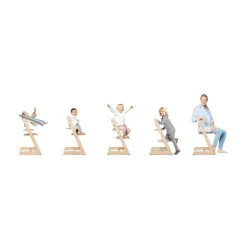 STOKKE Tripp Trapp® Oak Black* Treppenhochstühle