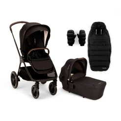 nuna TRIV lx Caviar*Kinder Kombi-Kinderwagen