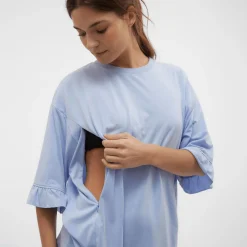 Mamalicious T-Shirt Brunnera Blue* Umstandsoberteile