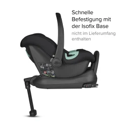 ABC DESIGN Tulip i-Size Black*Kinder Babyschalen 0-13 Kg, Gruppe 0+