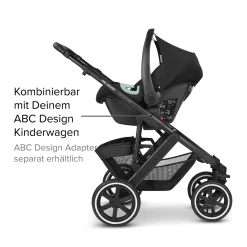 ABC DESIGN Tulip i-Size Black*Kinder Babyschalen 0-13 Kg, Gruppe 0+