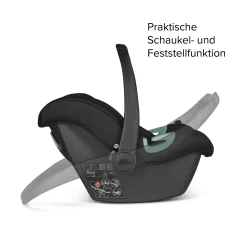 ABC DESIGN Tulip i-Size Black*Kinder Babyschalen 0-13 Kg, Gruppe 0+
