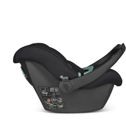 ABC DESIGN Tulip i-Size Black*Kinder Babyschalen 0-13 Kg, Gruppe 0+