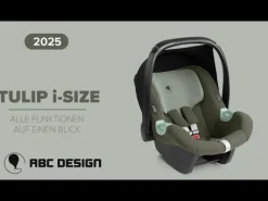 ABC DESIGN Tulip i-Size Bubble*Kinder Babyschalen 0-13 Kg, Gruppe 0+