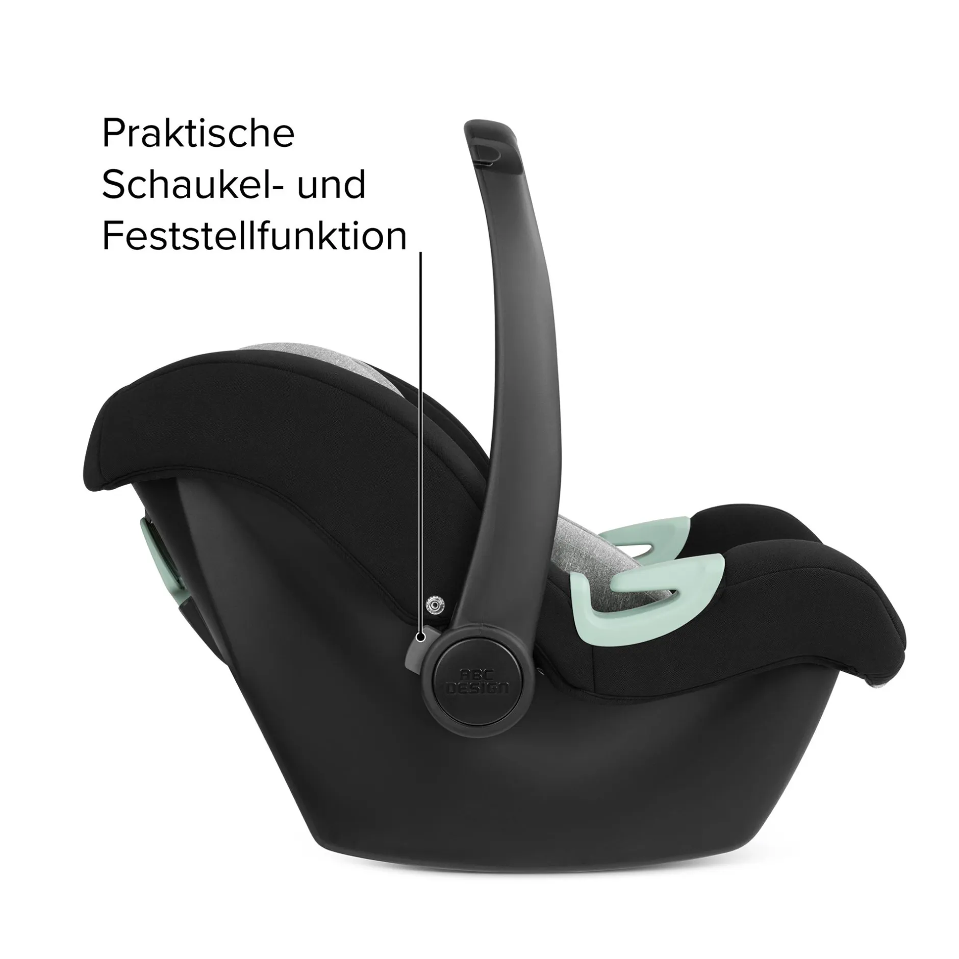 ABC DESIGN Tulip i-Size Graphite*Kinder Babyschalen 0-13 Kg, Gruppe 0+