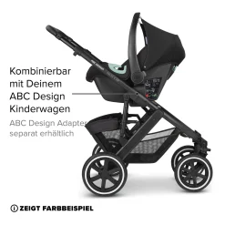 ABC DESIGN Tulip i-Size Graphite*Kinder Babyschalen 0-13 Kg, Gruppe 0+