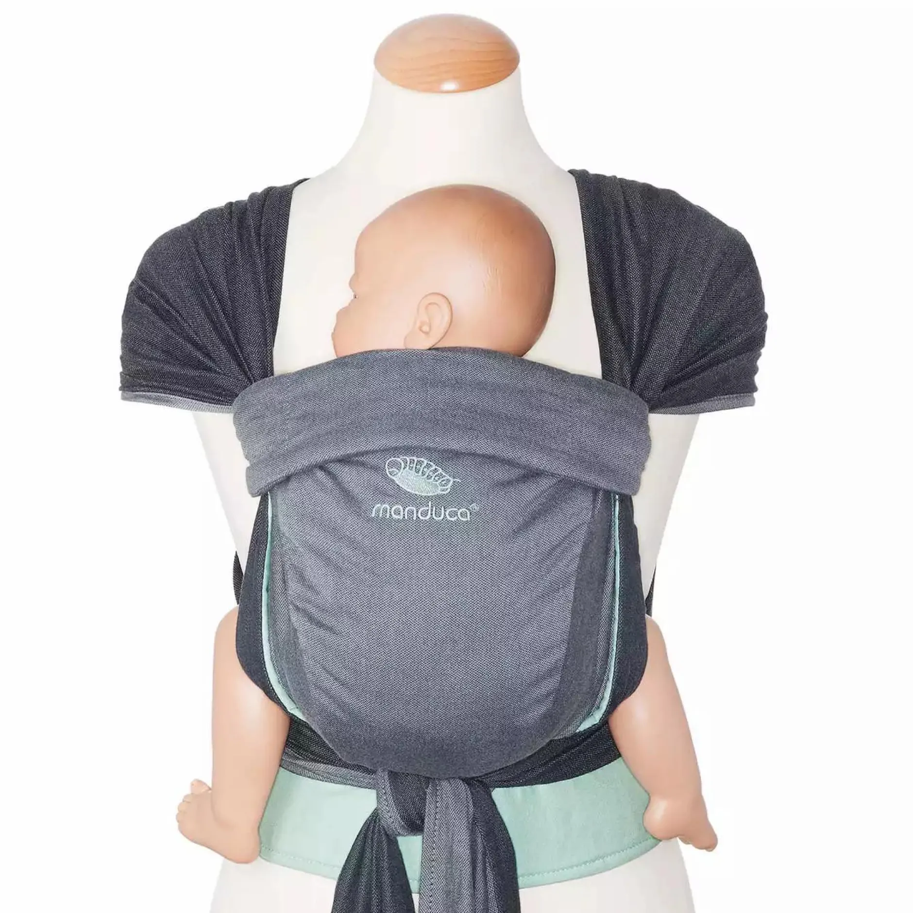 manduca Twist Grey/ Mint* Babytragen