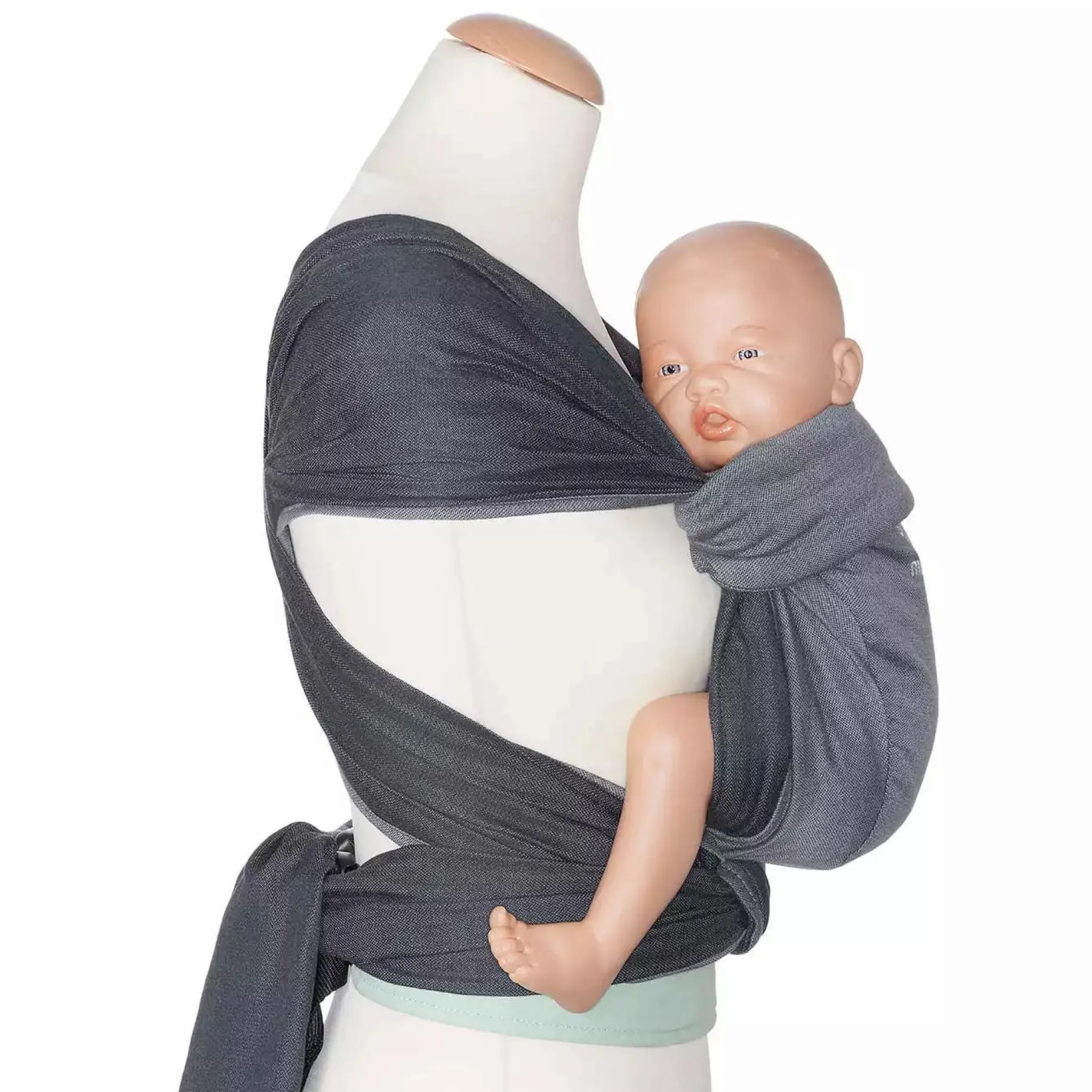 manduca Twist Grey/ Mint* Babytragen