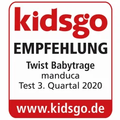 manduca Twist Regular Anthracite-Black* Babytragen