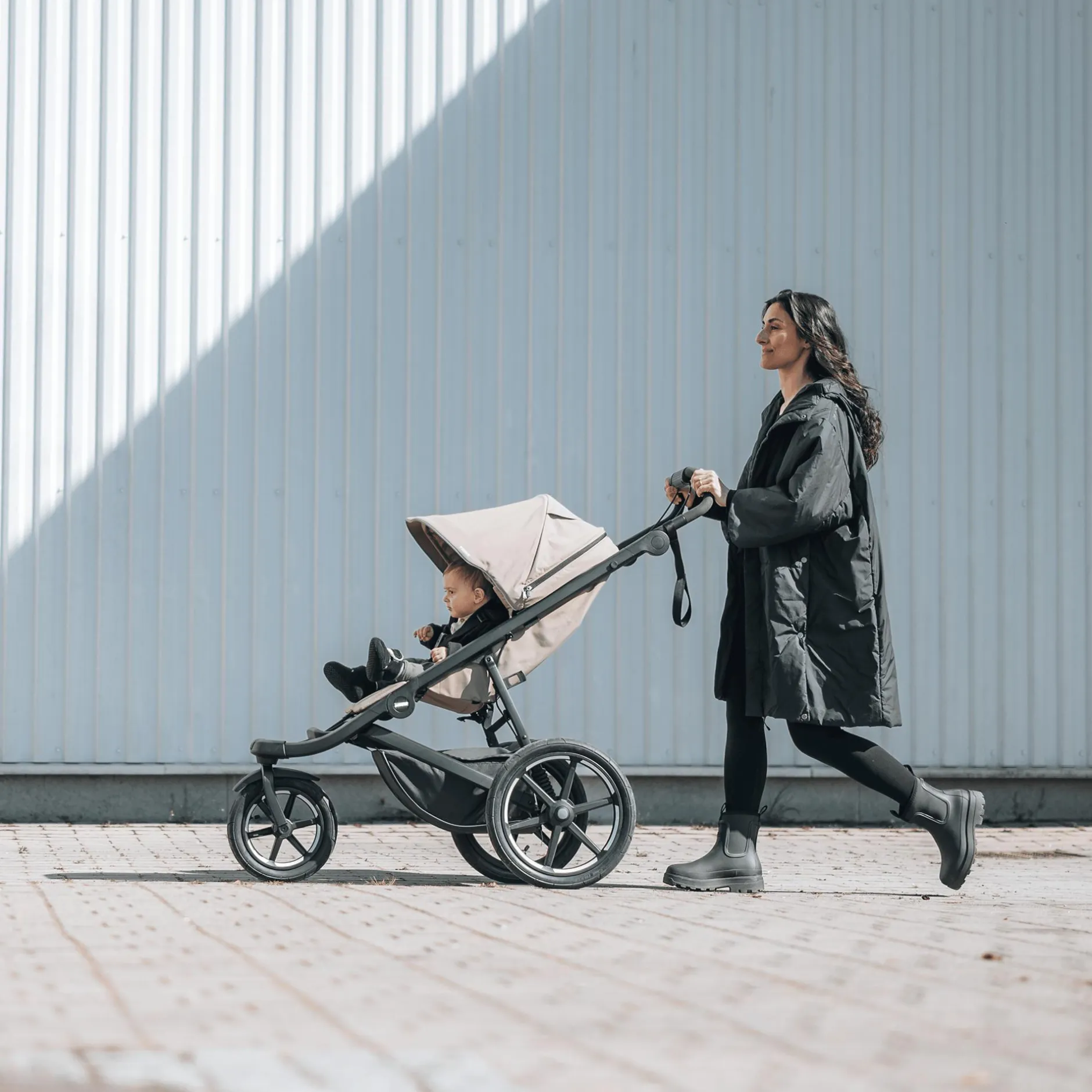 THULE Urban Glide 4-wheel Tinted Taupe*Kinder Kombi-Kinderwagen