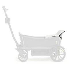 VEER Veganer Lammfell-Sitzeinsatz*Kinder Bollerwagen|Kinderfahrzeuge
