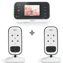 Alecto baby Video Babyphone DVM-75 und Kamera DVM-75C* Babyphone