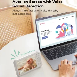 momcozy Video-Babyphone 5 Zoll* Babyphone