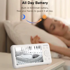 momcozy Video-Babyphone 5 Zoll* Babyphone