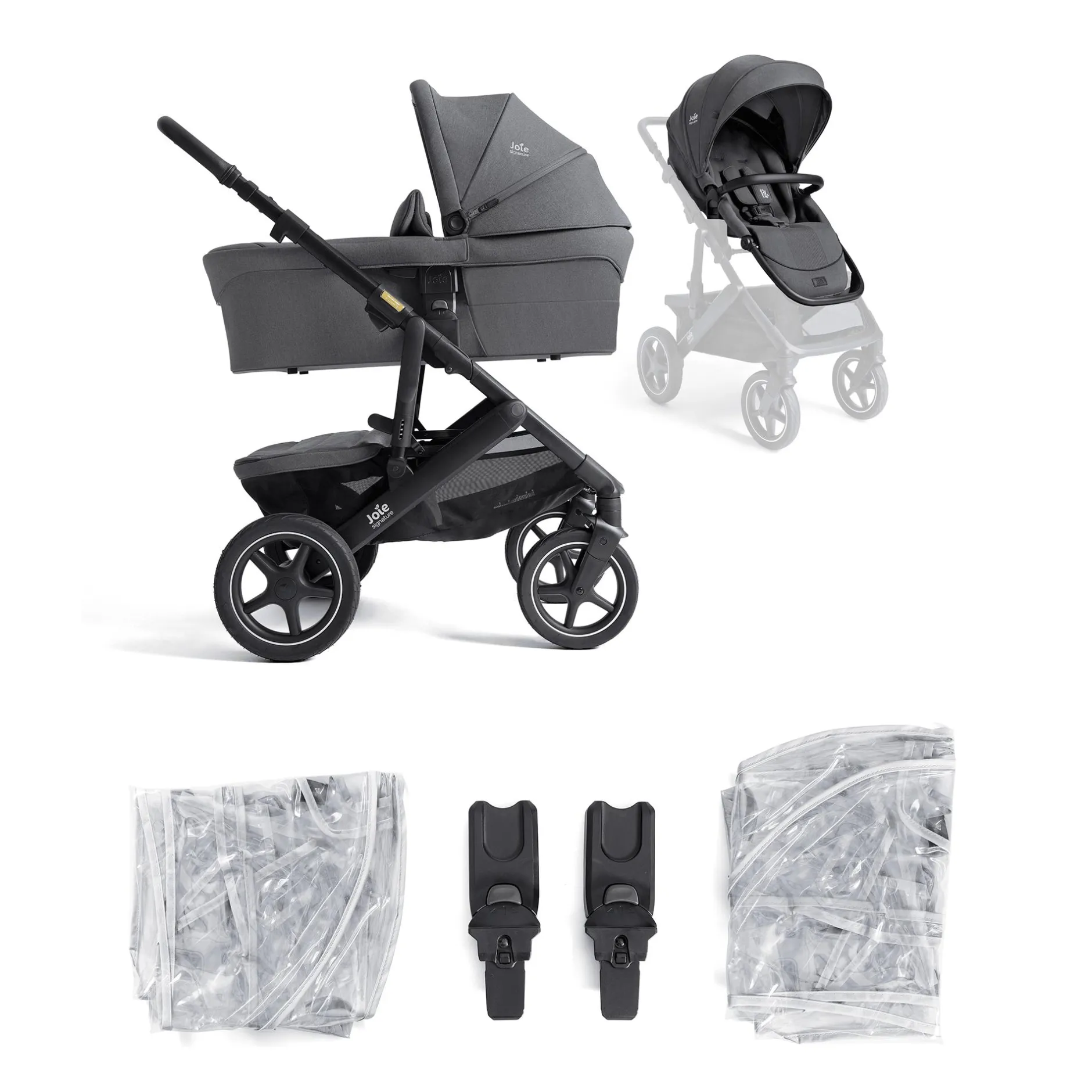 Joie signature Vinca™ Ebony inkl. Ramble™ XL*Kinder Kombi-Kinderwagen