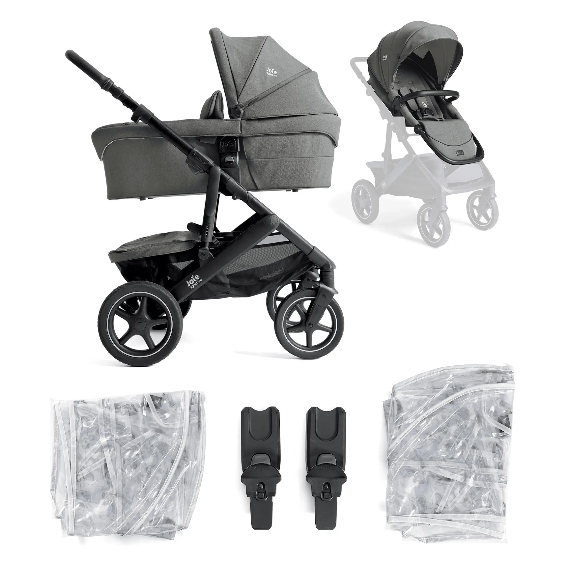 Joie signature Vinca™ Evergreen inkl. Ramble™ XL*Kinder Kombi-Kinderwagen